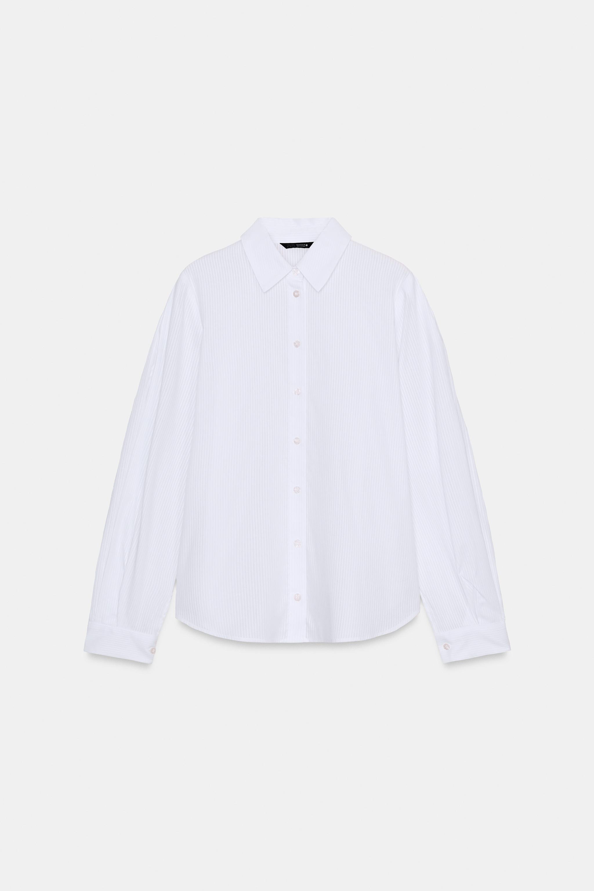 CHEMISE EN COTON À RAYURES